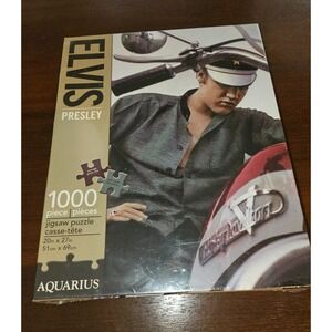 Elvis Presley Jigsaw Puzzle 1000 Piece Elvis On Motorcycle NEW SEALED